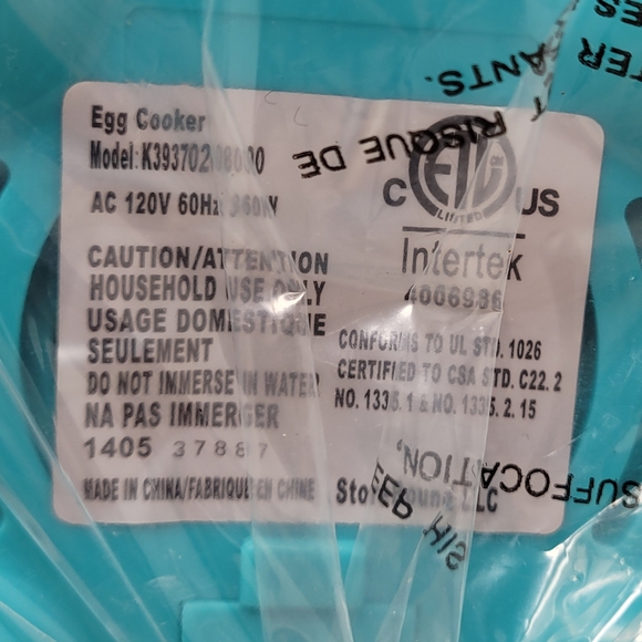 NIB EGGPRESS EGG COOKER AND POACHER WITH BELL - Picture 4 of 5